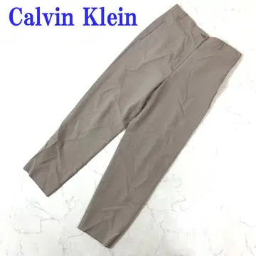 캘빈클라인 슬랙스 팬츠 베이지 울 9 C4865