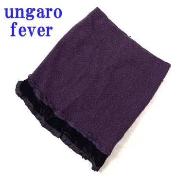 웅가로 무릎 아래 기장 타이트 스커트 트위드풍 라메 42 C4868