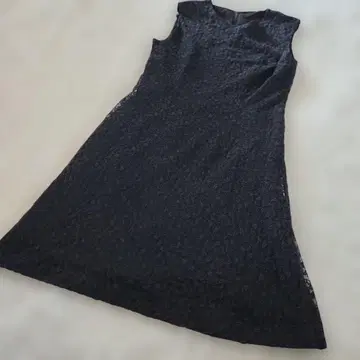 garde corps 케티 블랙 포멀 원피스 무릎 기장 M 자수