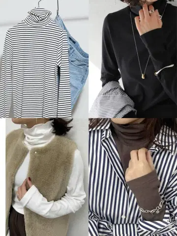 JOURNAL STANDARD 베어 골지 터틀 풀오버