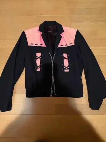 Special ! 70's black gabardine jacket