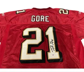 NFL 프랭크 고어 사인 포함 유니폼 SF 49ers