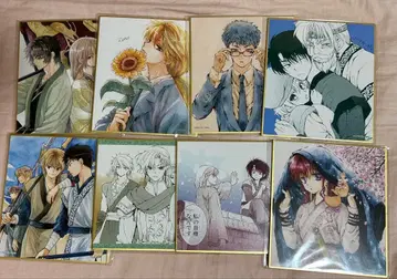 새벽의 연화 만복 가챠 색지 8점