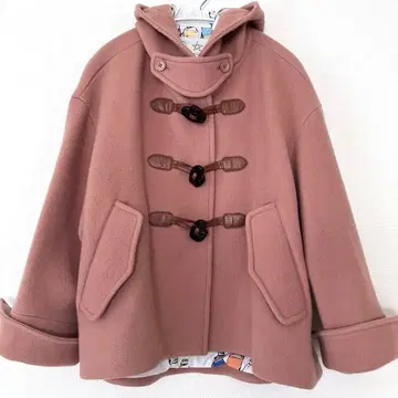 츠모리치사토 [ 완판템 ] 빌바오 멜톤 더플 코트 핑크 페이지 2 A