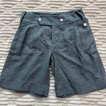 랄프 로렌 린넨 숏팬츠 인디고 염색 임팩트 21