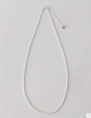 monkey time 실버925 트위스트 체인 목걸이 B&Y