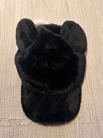 디즈니 귀 달린 블랙 캡 사이즈 58cm