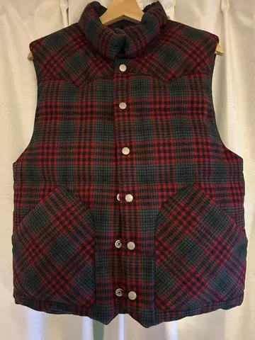 새상품급 펜들턴 다운 베스트 M 사이즈 체크 PENDLETON