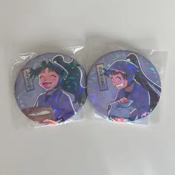 닌타마 란타로 모두 함께 걷는 단 5개 캔뱃지 세트