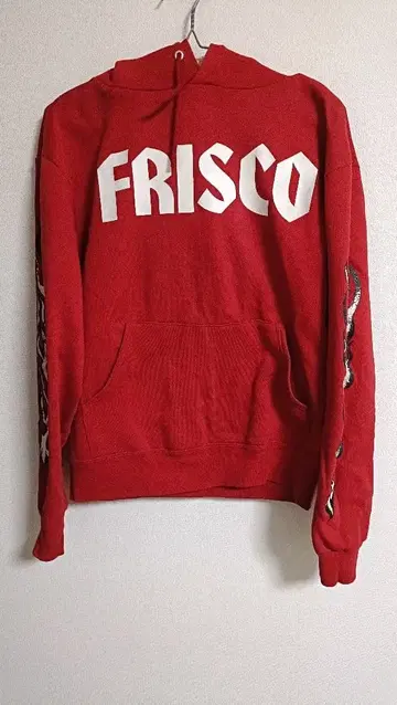 90's FRISCO 후드티 바이커 할리