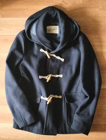 PAPER CHEST 더플 코트 네이비 후드 부착 BEAMS