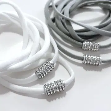 묶지 않는 신발끈/스와로브스키/2점