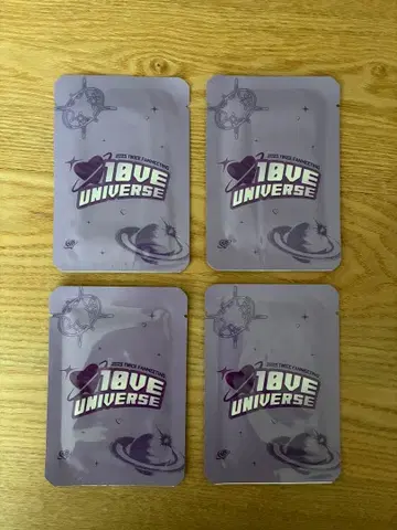 TWICE 10VE UNIVERSE POPUP 랜덤 포토카드 4세트
