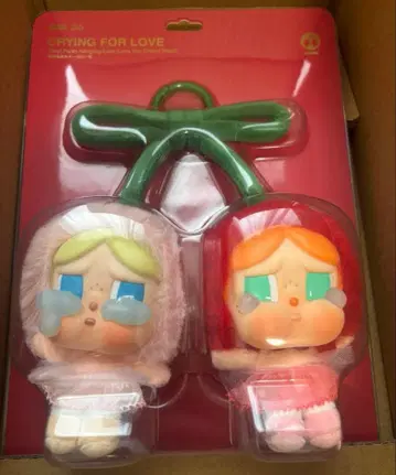 클라이베이비 Crying For You 봉제 인형 펜던트 체리