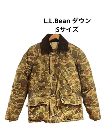 [레어] L.L.Bean 다운 카모 패턴 S사이즈 70's