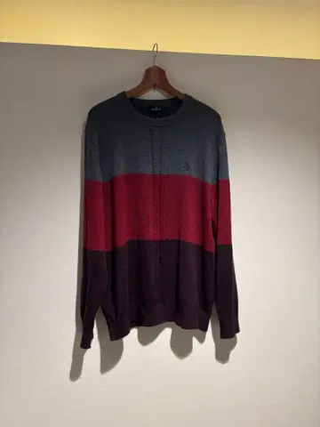 Munsingwear 스웨터 남성용 LL 오샤레 골프웨어 가을 겨울 의류