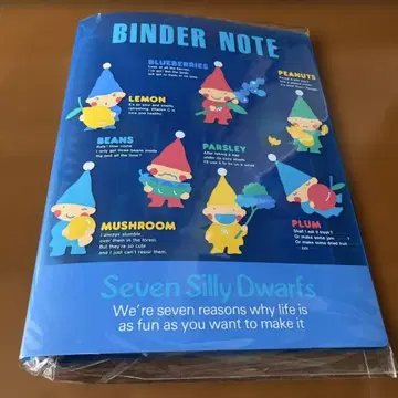 세븐 리드 워프스 산리오 루즈 리프 바인더 노트 레트로