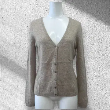 유니클로 UNIQLO 캐시미어 100% 가디건 베이지