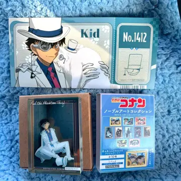 [ 새상품급 ] 명탐정 코난 노블 아트 컬렉션 괴도 키드 혜택 포함