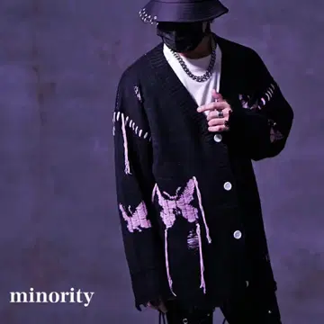 Oz 데미지 가디건