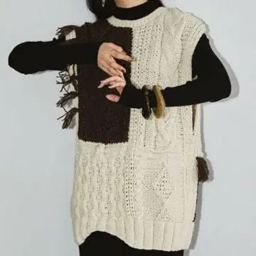 TODAYFUL 패치워크 핸드니트 베스트