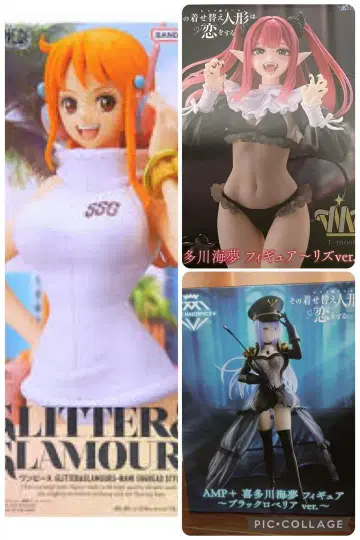 인형뽑기 경품 피규어 세트