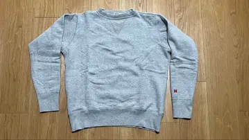 HINOYA 스웨트 셔츠 양면 V 빈티지 사양 헤더 그레이 사이즈 38