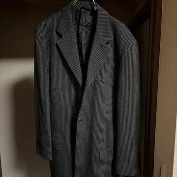 DKNY 테일러드 자켓 40R 스트라이프