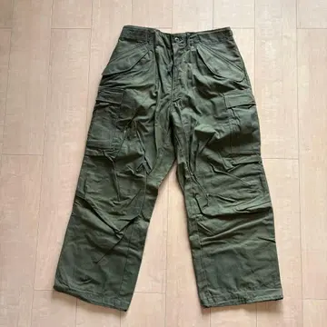 미군 실물 M65 카고 팬츠 SMALL-SHORT 미사용 76년도 회계