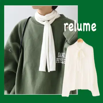 JOURNAL STANDARD relume 시어 보타이 풀오버