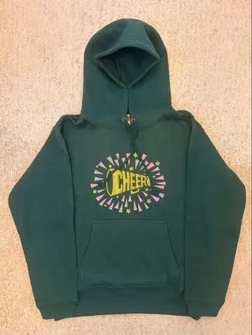United Athle 그린 CHEER 후드티 M