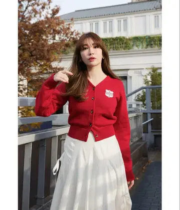 herlipto Be Mine 개더 리본 스커트