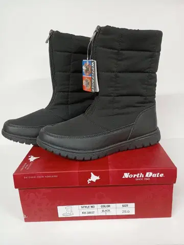 미사용 새상품 North Date 다운 부츠 KH-38037 25.0cm