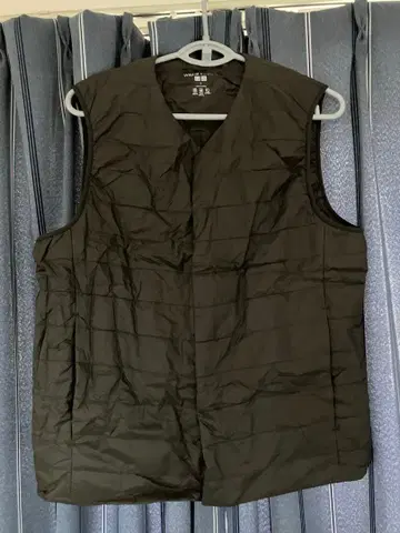 웜 패디드 베스트 L 브라운