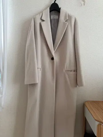 FRAY I.D 베이지 롱 코트 M