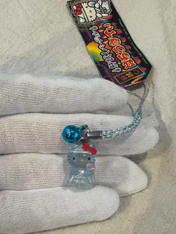 레어 지역 한정 헬로키티 투명 스트랩 방울 포함 간담회