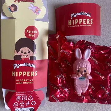 몬치치 monchhichi 히퍼스 HIPPERS 침탄 핑크