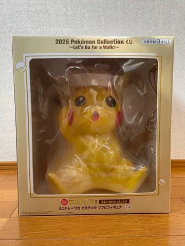 포켓몬 제일복권 미니 트레이 포함 피카츄 소프트 비닐 피규어