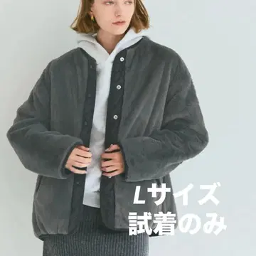 coca 코카 리버서블 퀼팅 블루종 L 사이즈