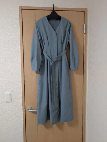 벨트 포함 V넥 원피스 N. Natural Beauty Basic