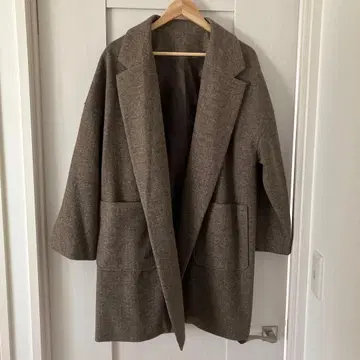 Mila Owen 브라운 롱 코트 원사이즈