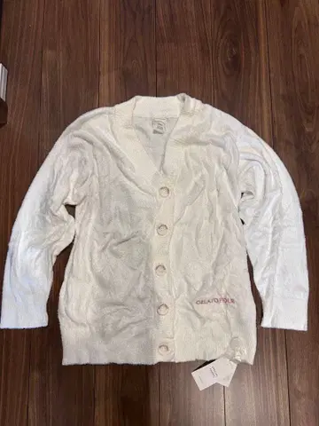 gelato pique 화이트 가디건