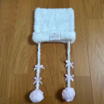 [ 마리/화이트 ] 니트 팬캡