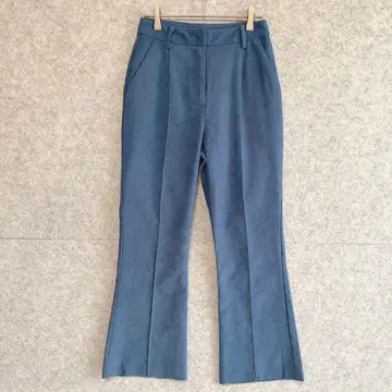 [ 후즈후 갤러리 ] 센터 스티치 부츠컷 테이퍼드 팬츠 F