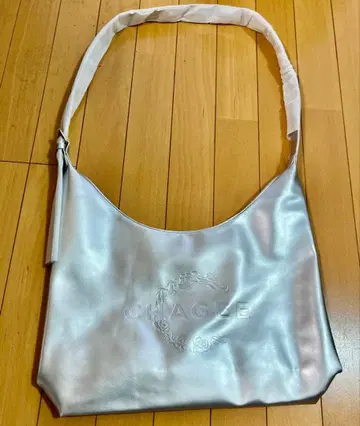 해외 CHAGEE 말레이시아 패왕차희 실버 은색 토트백
