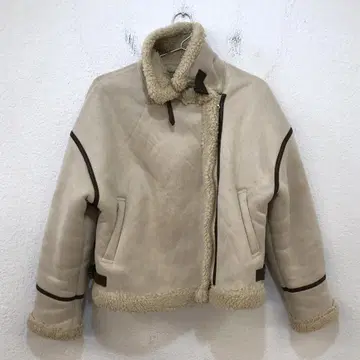 ITEMS URBANRESEARCH 페이크 무스탕 보아 자켓 [ F ]