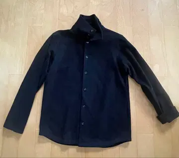 벨벳풍 면 자켓 셔츠