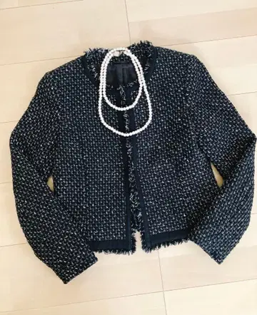 아나이 노카라 자켓 트위드 38