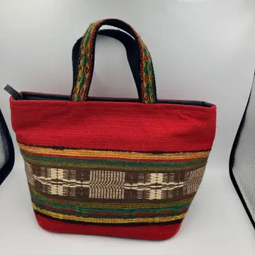 홋카이도 수직 직조기 토트백 미사용 새상품 빈티지