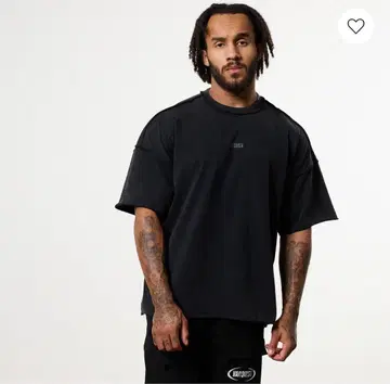 Vanquish WASHED OVERSIZED BOXY T SHIRT